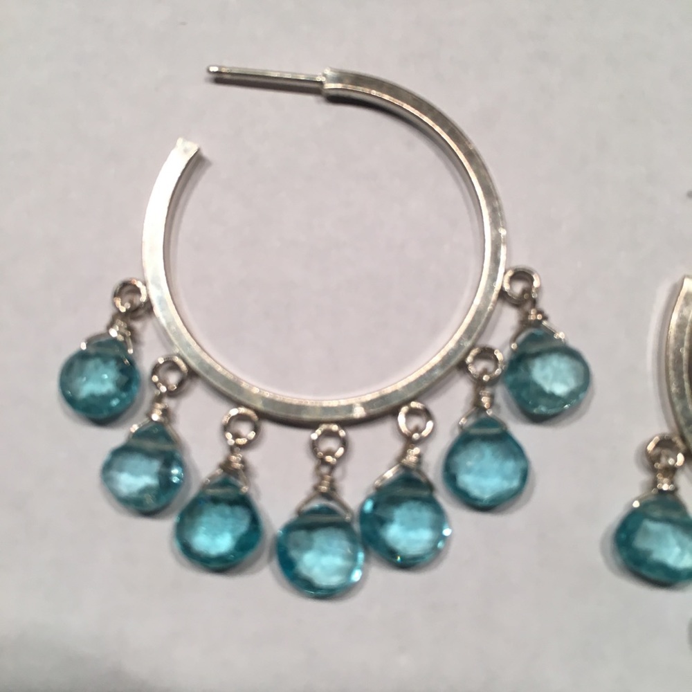 Hoop Earrings - 5th Chakra: Self-Expression